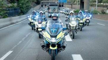 650 motocyclistes gendarmerie engagés sur les escortes durant les JO.